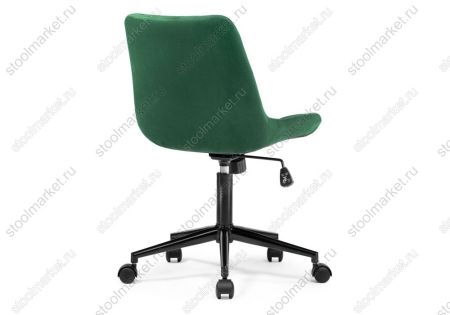 Стул Честер черный, зеленый