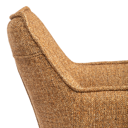 Кресло Lutz/Луц хром светло-коричневый