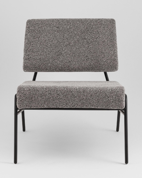 Кресло Теллинг шенилл серый