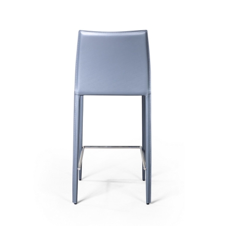 Стул полубарный Rolf кожа антрацит