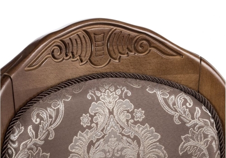 Стул деревянный Лауро орех, ромб