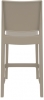 Стул пластиковый полубарный Siesta Contract Maya Bar 65 бежевый
