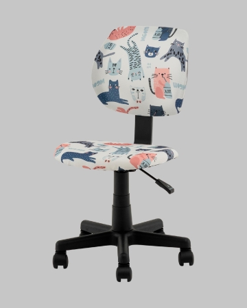 Кресло ЛОЛО Cats пластик черный