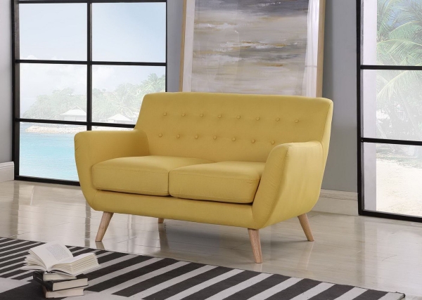 Диван Picasso двухместный горчичный Диван Picasso двухместный горчичный