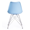 Стул TULIP IRON CHAIR (mod.EC-123) металл и пластик, 54.5*48*83.5 см, голубой