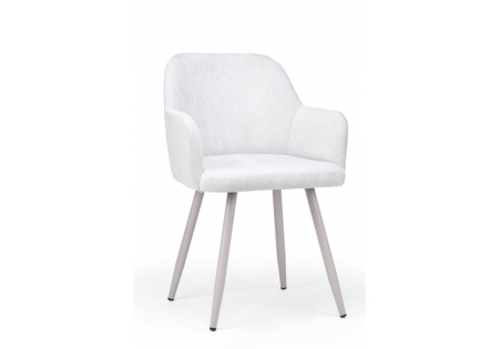 Стул на металлокаркасе Инфини 360 светло-серый (ocean 021), серый