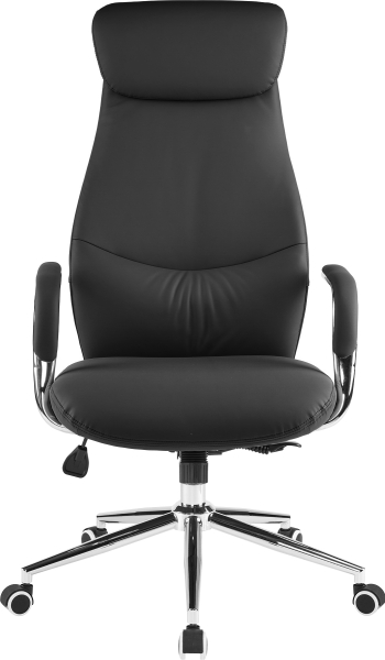 Кресло руководителя Bell экокожа черный