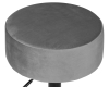 Пуф DANNY черный, серый велюр MJ9-75