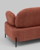 Диван Кэнди ткань букле коралловый Диван Кэнди ткань букле коралловый
