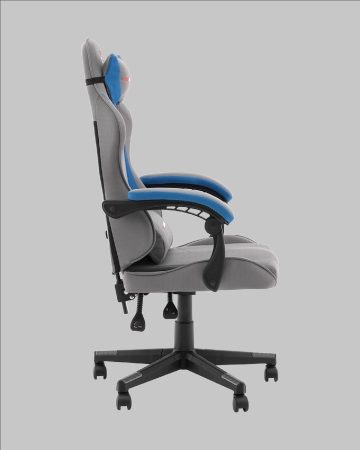 Кресло спортивное Phantom TopChairs серо-голубой