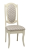 Стул "Королевский" слоновая кость, ткань крапинка светлая