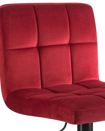 Набор 2 шт Стул барный DOMINIC, бордо велюр (MJ9-43)