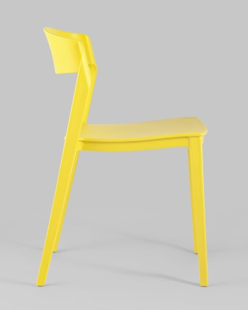 Стул Moris пластик желтый