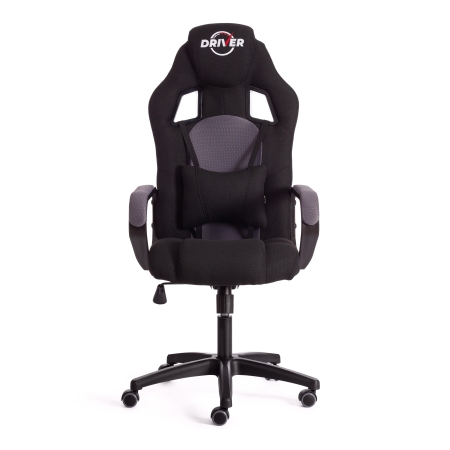 Кресло DRIVER (22) ткань, черный и серый