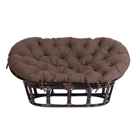 Диван MAMASAN/МАМАСАН 23/02 W с коричневой подушкой Диван MAMASAN/МАМАСАН 23/02 W с коричневой подушкой