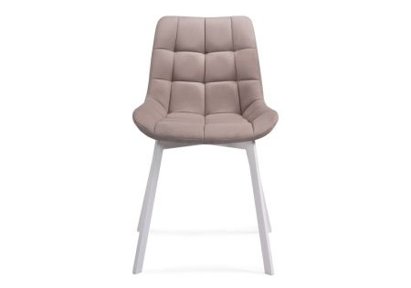 Стул Челси латте, белый