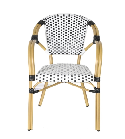 "Кабри" плетеный стул из искусственного ротанга, цвет черный