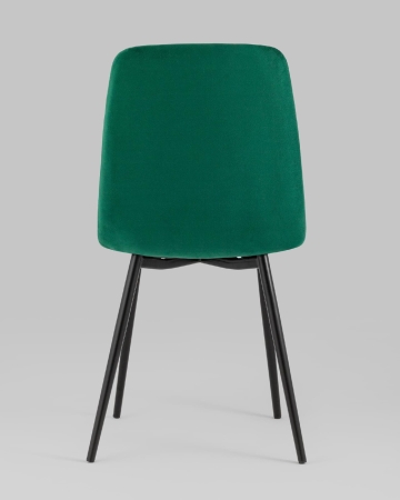 Стул Oliver велюр темно-зеленый