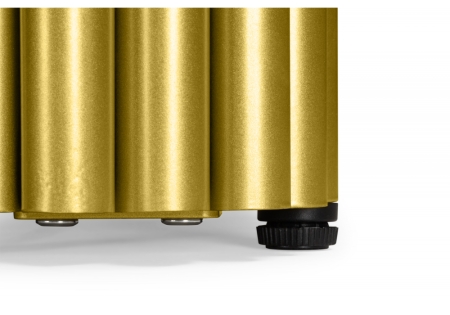 Стол деревянный Бавария B 160 х 90 белая пленка шагрень, золото