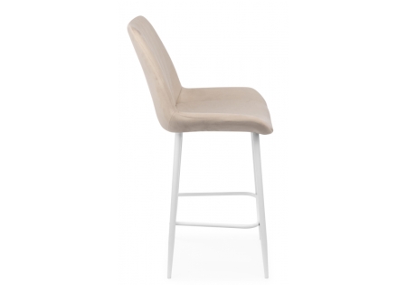 Барный стул Седа бежевый (zd 210), белый