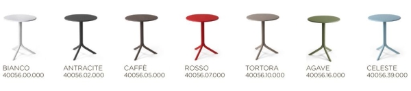 Стол пластиковый обеденный Step + Step Mini белый