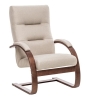 Кресло Монэ орех текстура, ткань