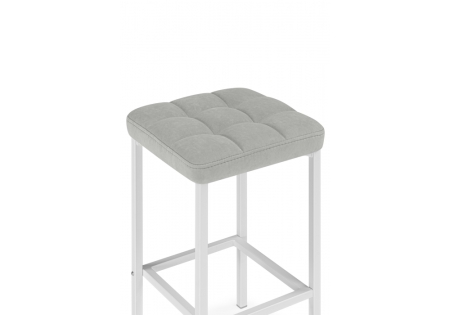 Барный стул Лофт мадера 20, белый матовый