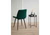 Стул на металлокаркасе Челси 360 К зеленый (zd 667), черный np