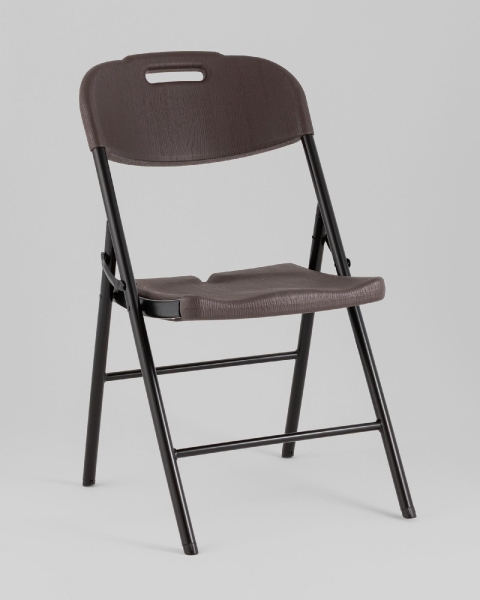 Стул складной банкетный коричневый под дерево Стул складной банкетный коричневый под дерево