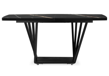 Стол деревянный Эудес sahara noir, черный