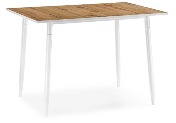 Стол деревянный Энлэй дуб вота, белый