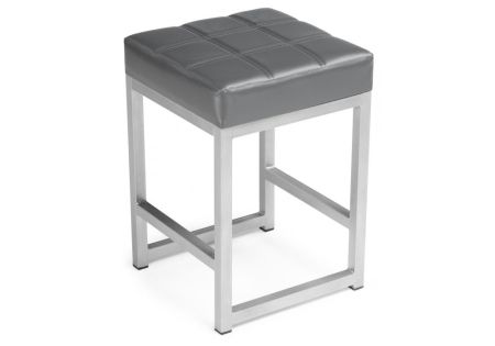 Табурет Khurkroks серый полимер, светлый мусс Табурет Khurkroks серый полимер, светлый мусс