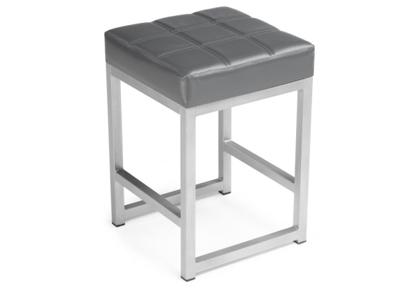 Табурет Khurkroks серый полимер, светлый мусс