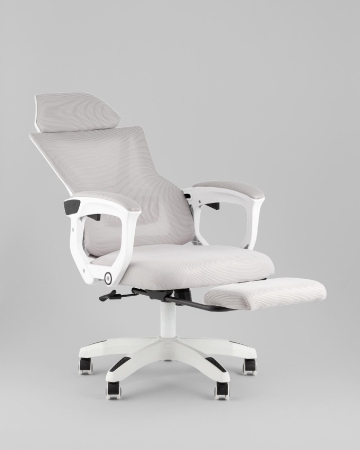 Кресло офисное TopChairs Vecto серый