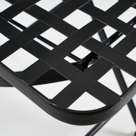 Стул Secret de Maison VICENZA (mod. PL08-7451RV) металл, 36*35*91 см, черный, плитка калейдоскоп