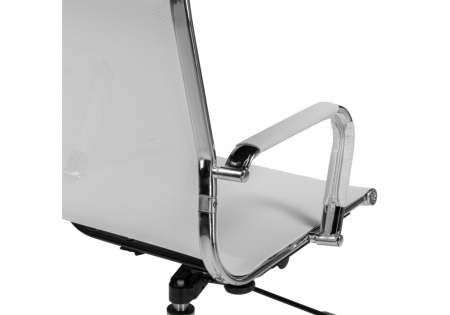 Офисное кресло Reus белая сетка, хром