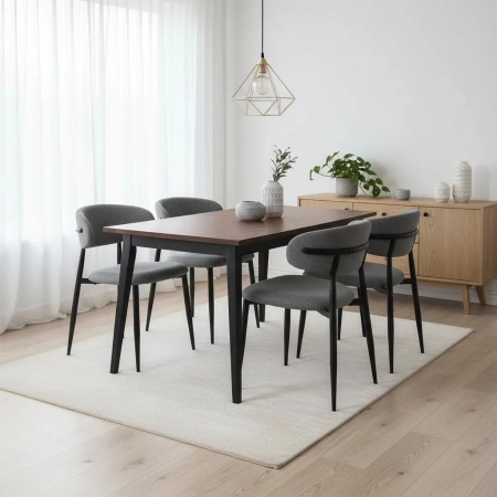 Стул обеденный Belsay/Белси светло-серый