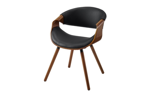 Стул JY1829 черный, орех