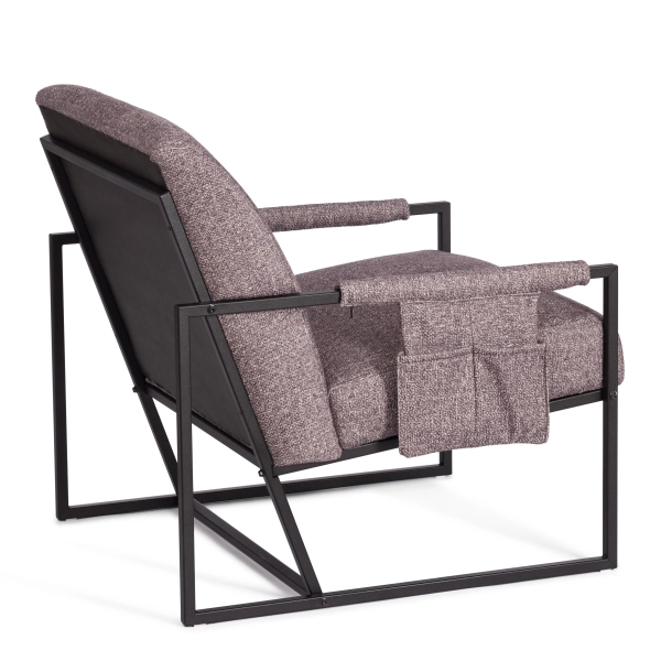 Кресло Чарли Люкс розовое