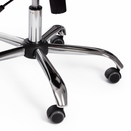 Кресло BERGAMO хром экокожа, бежевый