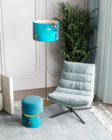 Кресло лаунж Lazy серый