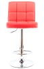 Барный стул Asti экокожа красный
