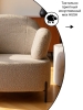 Кресло Джой экомех бежевый HUSH 130
