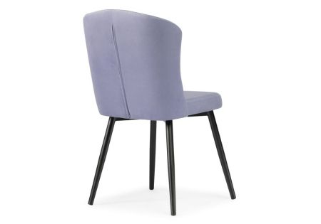 Стул Алиссум велюр velutto 49, черный