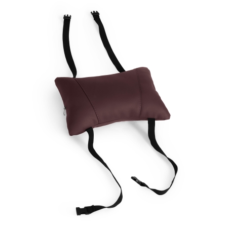 Кресло DRIVER (22) экокожа и ткань, коричневый и бронза