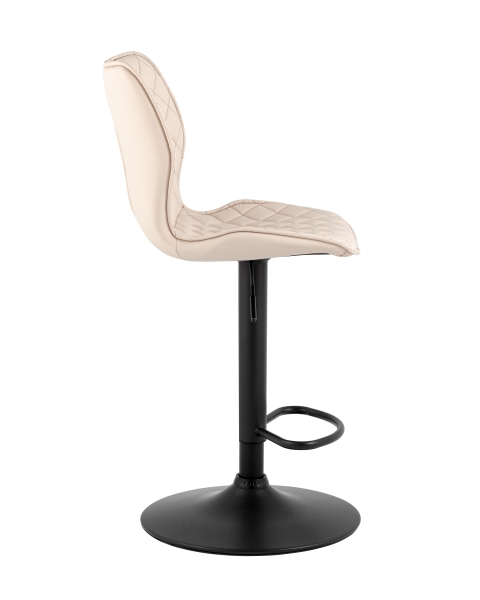 Стул барный Dome экокожа светло-серый