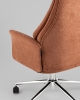 Кресло офисное TopChairs Neoma терракотовый ткань