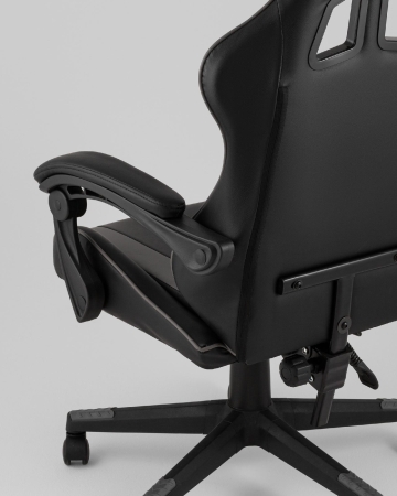 Кресло спортивное Commander TopChairs черно-серый