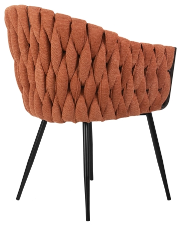 Набор 2 шт Стул обеденный MATILDA, оранжевая ткань (LAR 275-27)