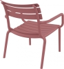 Кресло лаунж пластиковое Siesta Contract Paris Lounge марсала